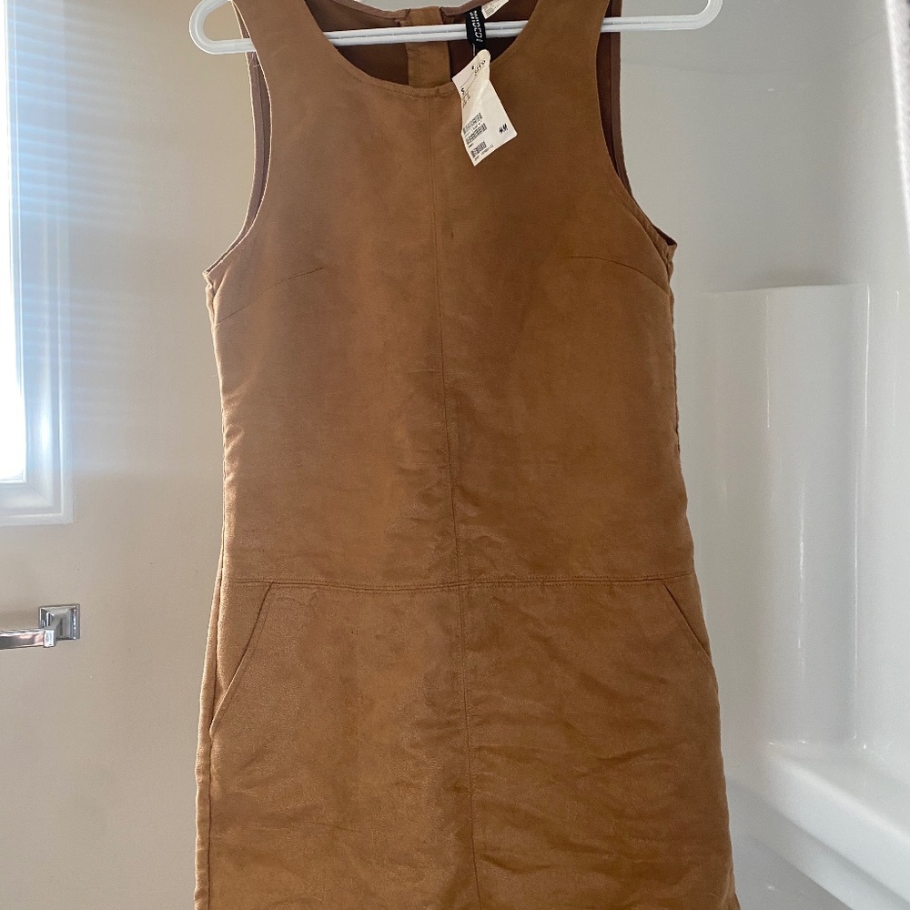 H&M suede dress